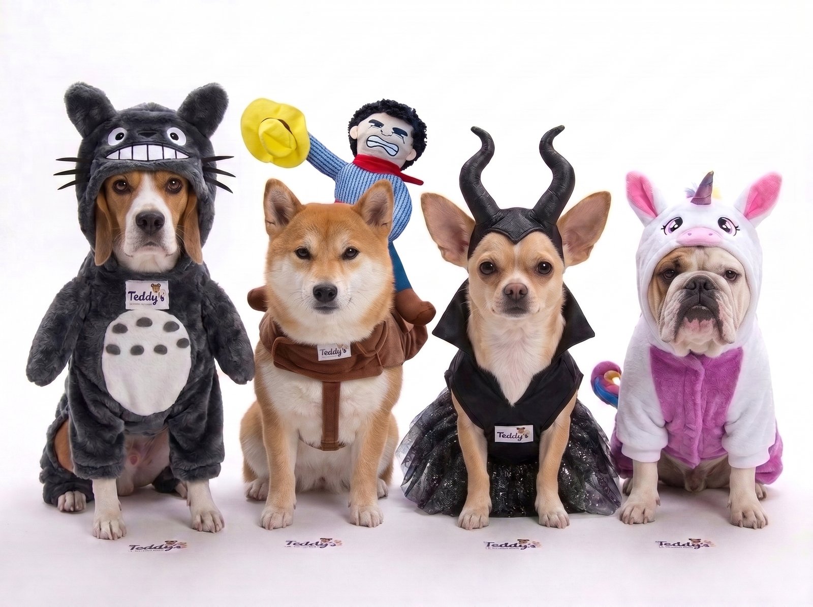 Disfraz de Caracterización Especial (Jinete, Maléfica, Unicornio, Totoro)