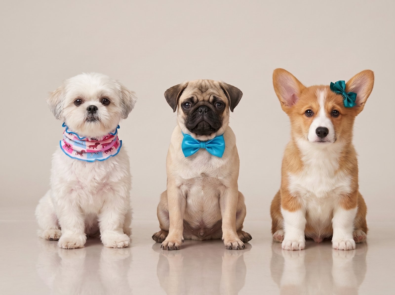 Sets de Lazos, Corbatines y Bandanas Post-Baño